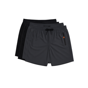 Kit 4 Bermudas DryFit Premium Vanguarda Performance - Secagem rápida, Bolso com Zíper e Ajuste Anatômico | FRETE GRÁTIS