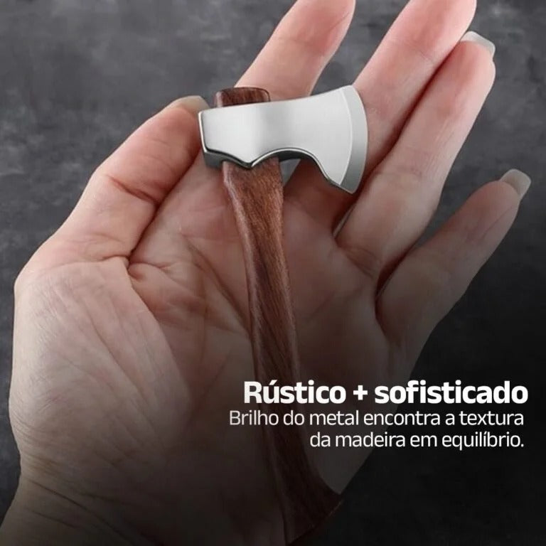 Mini Machado Decorativo - Evolut - Compre 1 Leve 2 + Brinde: Chaveiro Machado Kratos